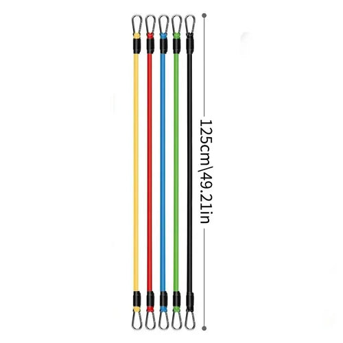 PeakBands 11-Piece Resistance Band Kit — Handles, Door Anchor & Carry Bag