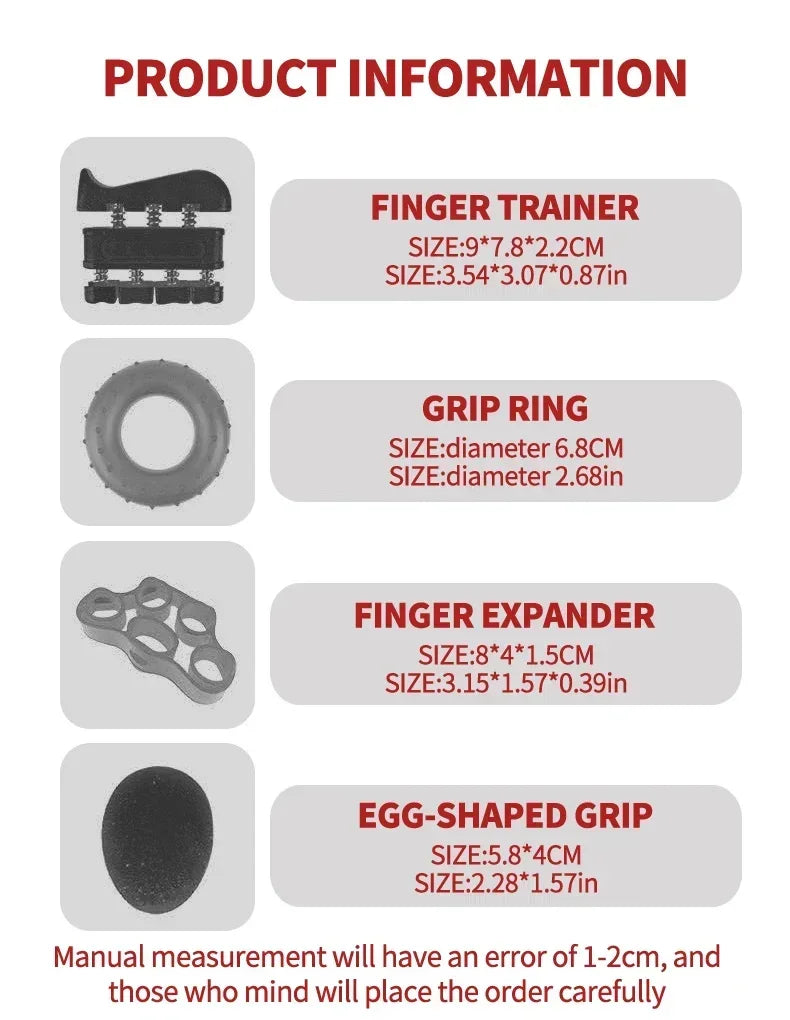 PeakBands Grip Strength Training Kit